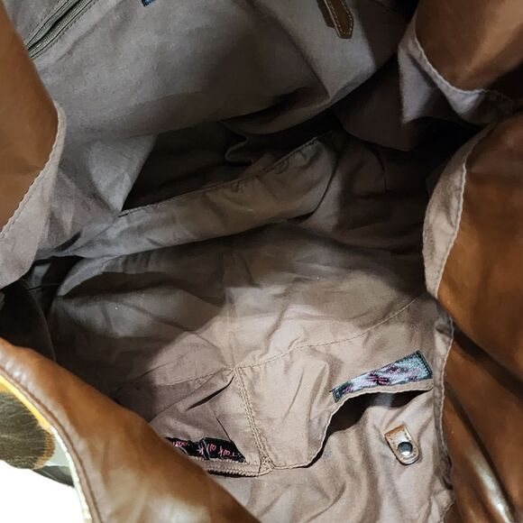 Vintage multicolor patchwork Hobo bag - Picture 5 of 6